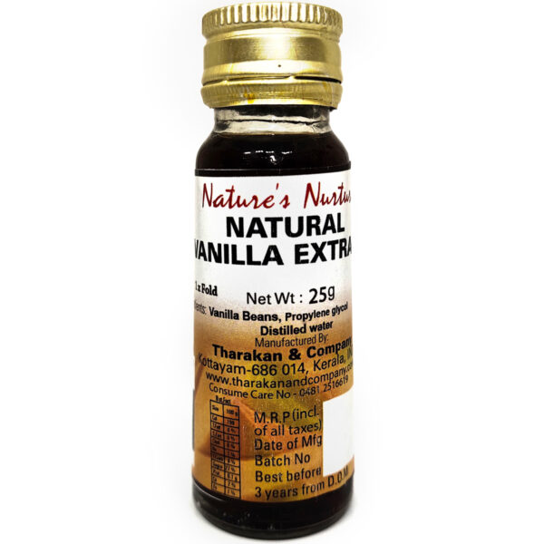 NaturesNurture Vanilla Extract 1 fold 25gm 1