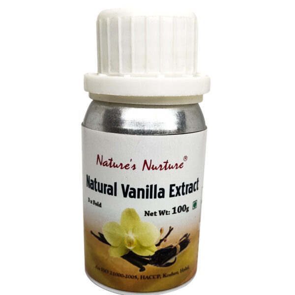 NaturesNurture Vanilla Extract 3 fold 100gm 1