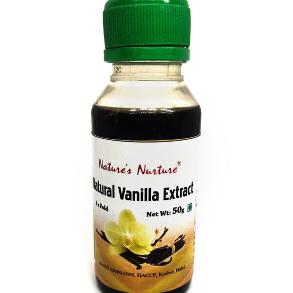 NaturesNurture Vanilla Extract 3 fold 50gm 1