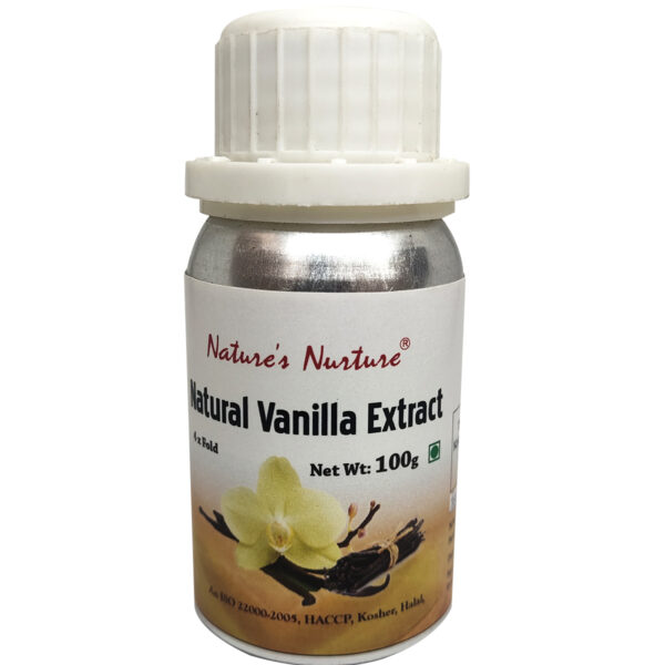 NaturesNurture Vanilla Extract 4 fold 100gm 1
