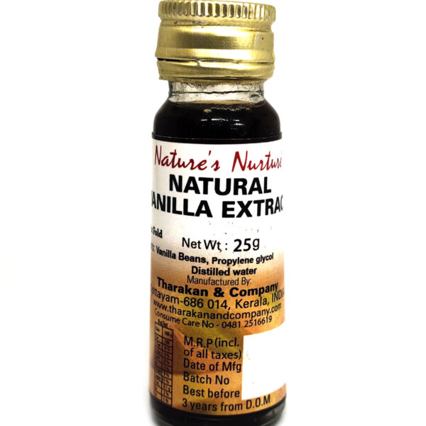 NaturesNurture Vanilla Extract 4 fold 25gm 1