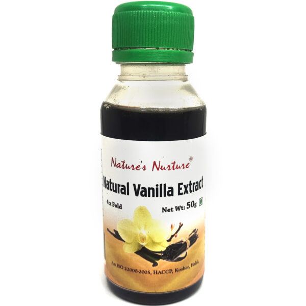 NaturesNurture Vanilla Extract 4 fold 50gm 1