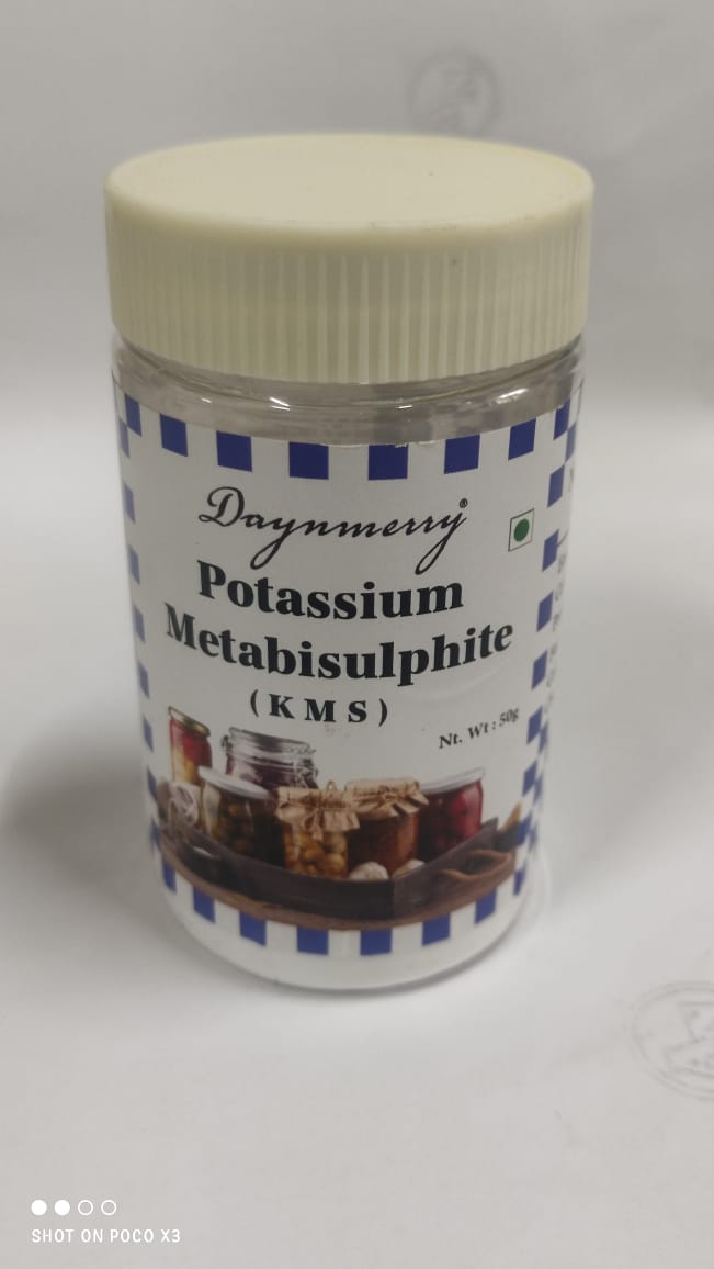 Pottassium Metabisulphate (KMS) 50 gm