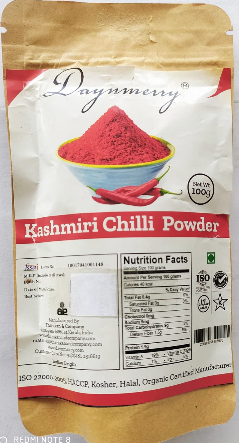 Kashmiri Chilli Powder 100 gm
